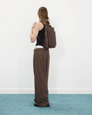 Backpack: Coffee Pebbled Leather