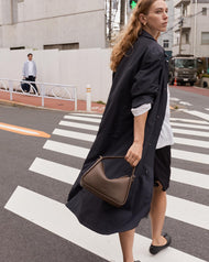 Clementine Bag: Mushroom with Gold