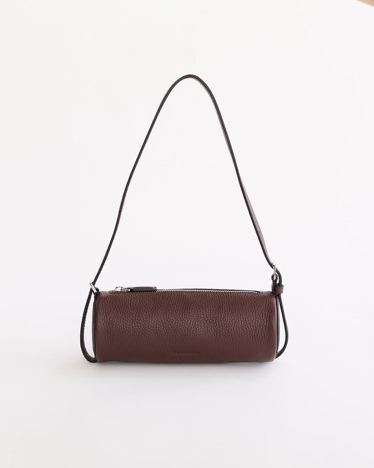 Romy Bag: Coffee Pebbled Leather