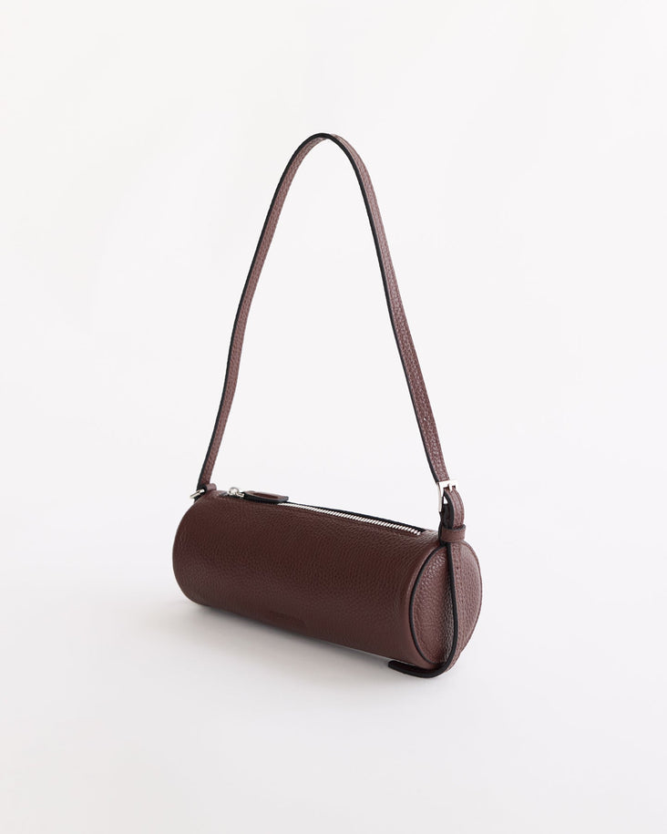 Romy Bag: Coffee Pebbled Leather
