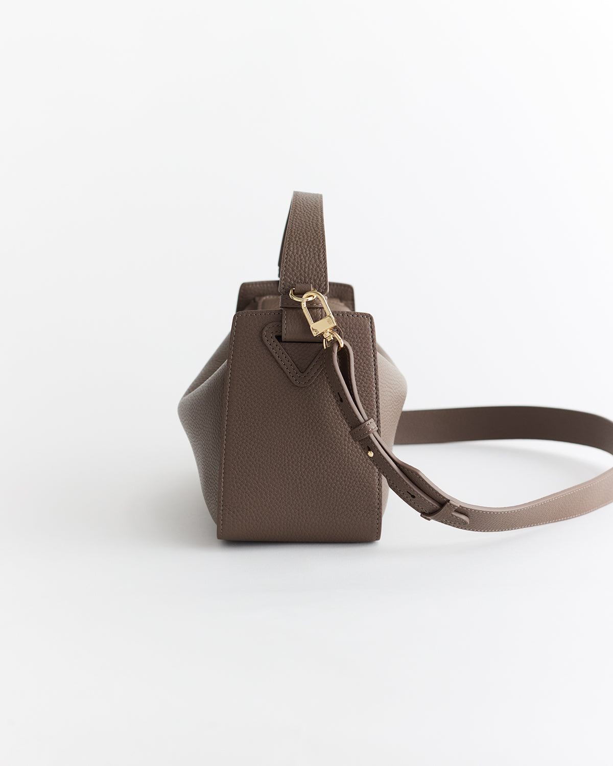 Clementine Bag: Mushroom with Gold