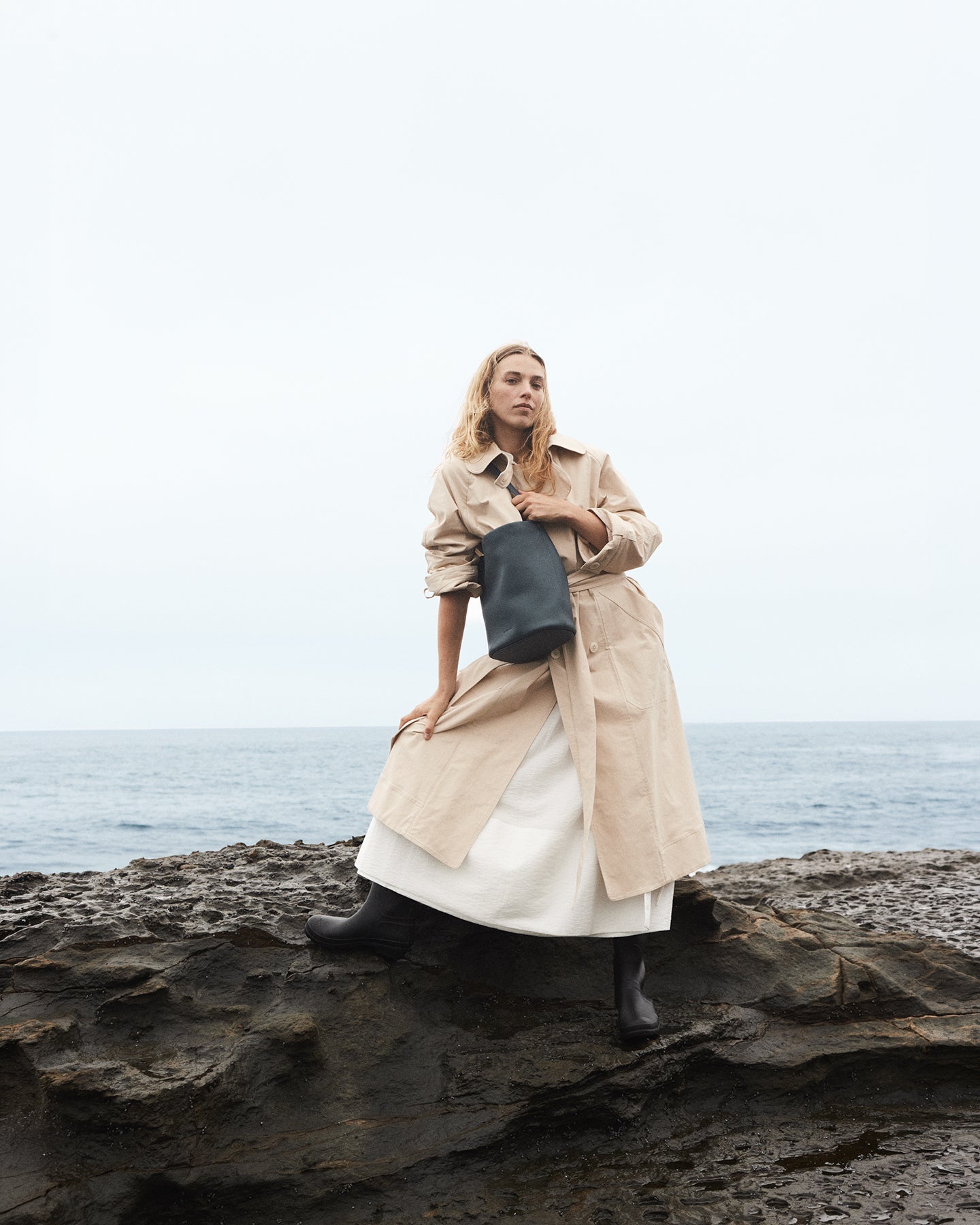 Esme Tote: Mid Blue
