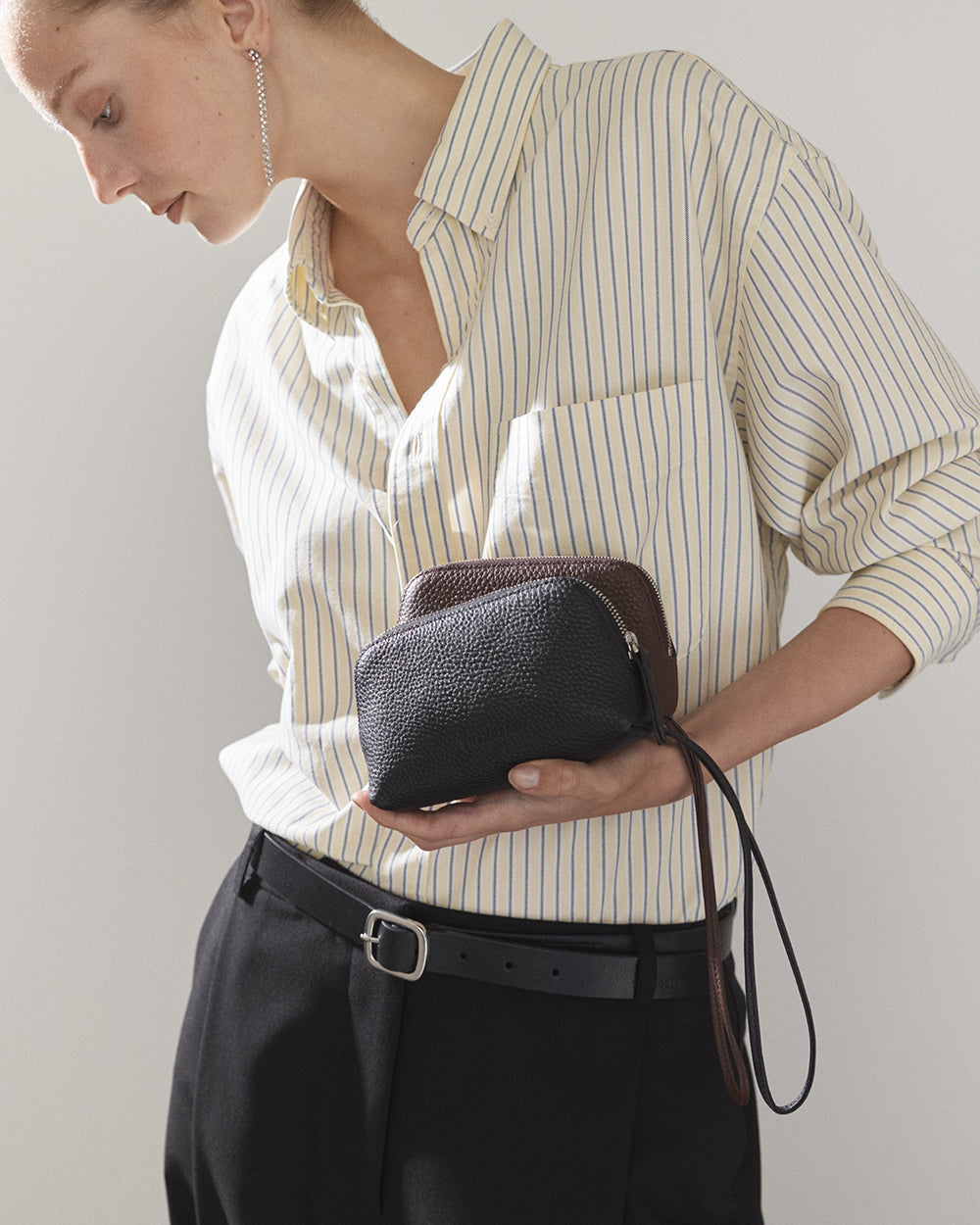 Wrist Pouch: Coffee