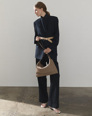 Lou Bag: Taupe