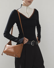 Mini Lou Bag: Tan