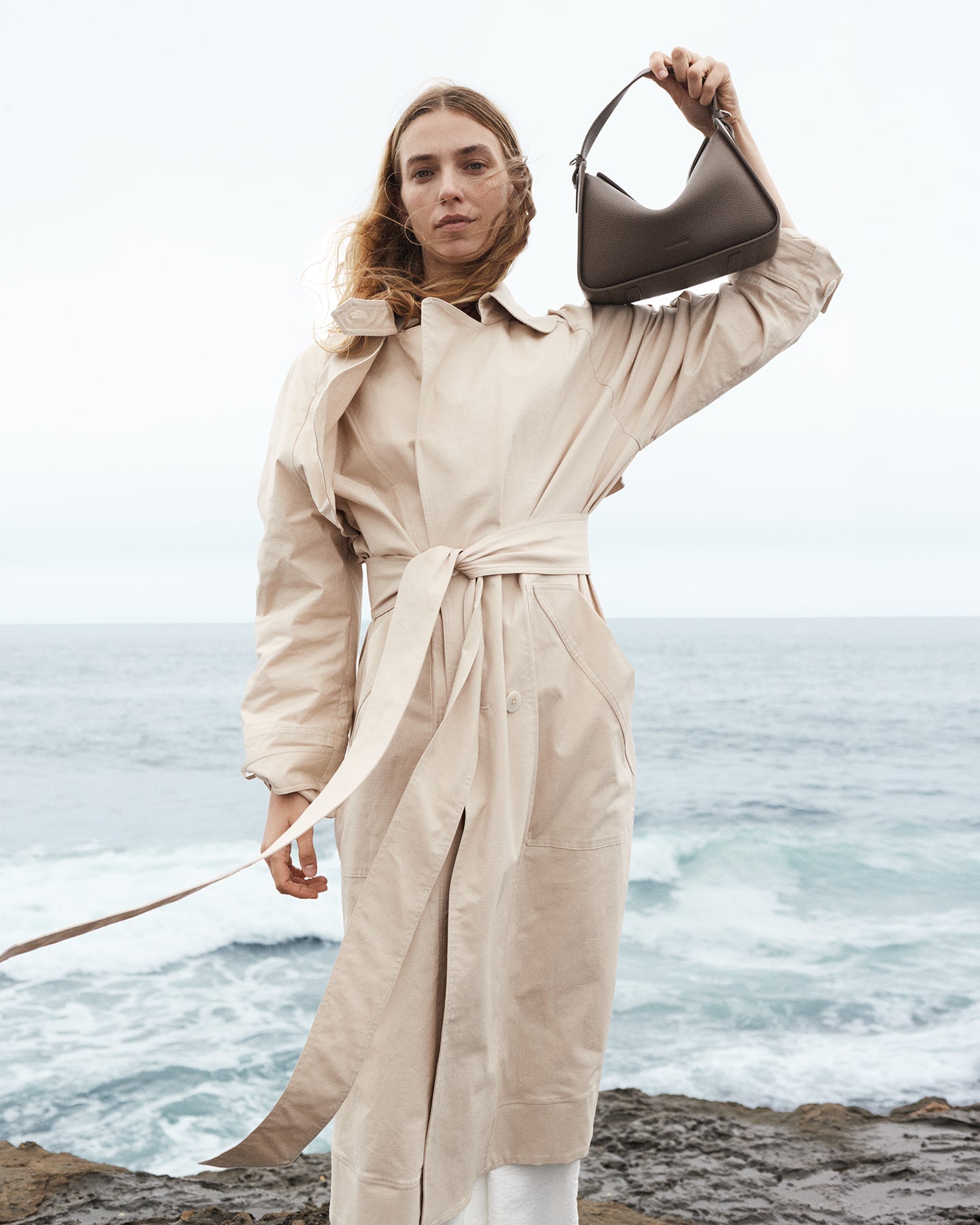 Clementine Bag: Mushroom with Gold