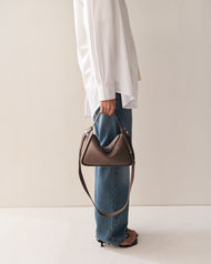 Clementine Bag: Mushroom with Gold