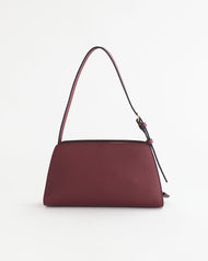 Clara Bag: Cedar Red with Gold