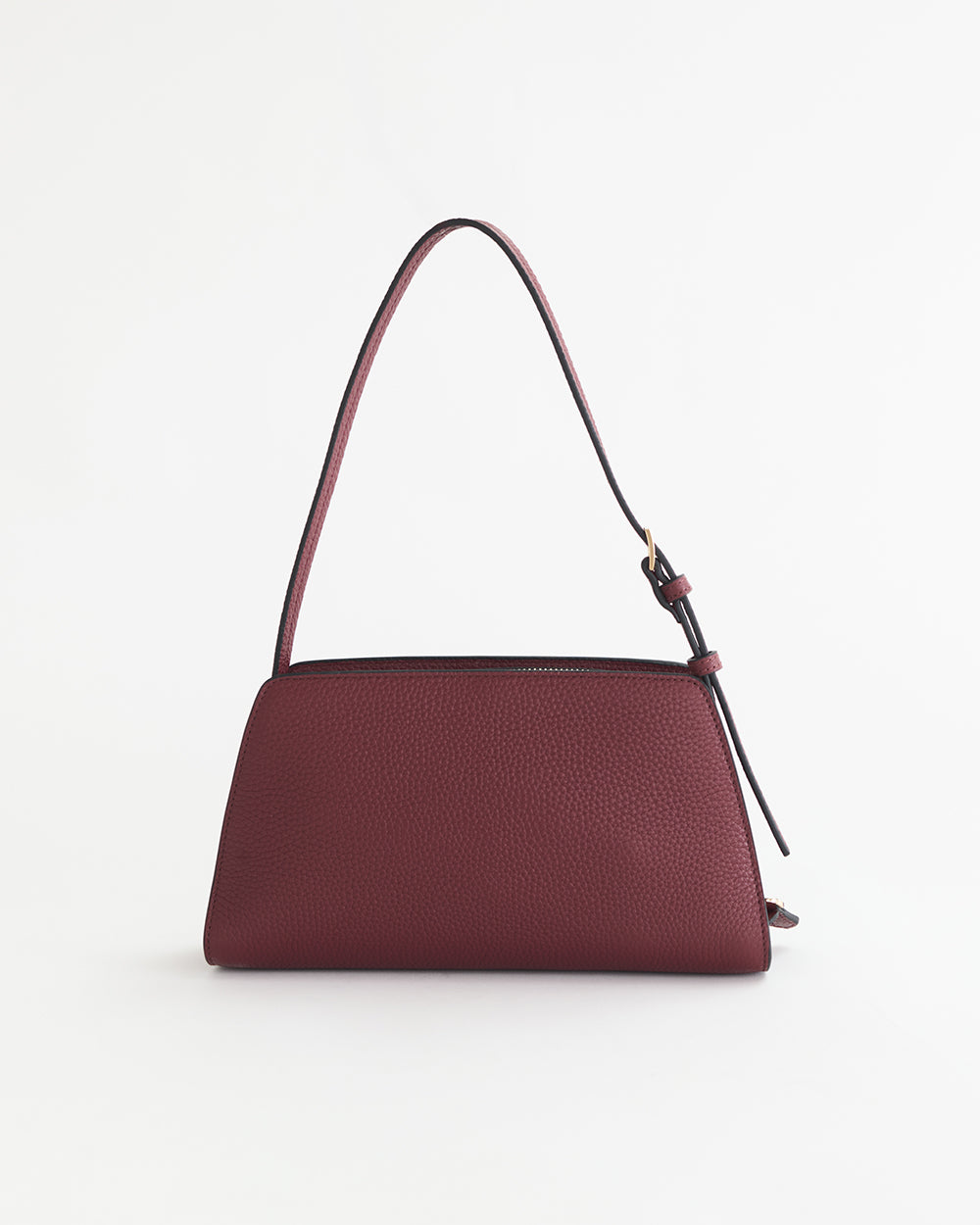 Clara Bag: Cedar Red with Gold
