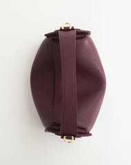 Clementine Bag: Plum with Gold