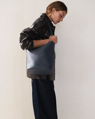 Esme Tote: Mid Blue