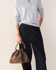 Fin Drawstring Bag: Mushroom