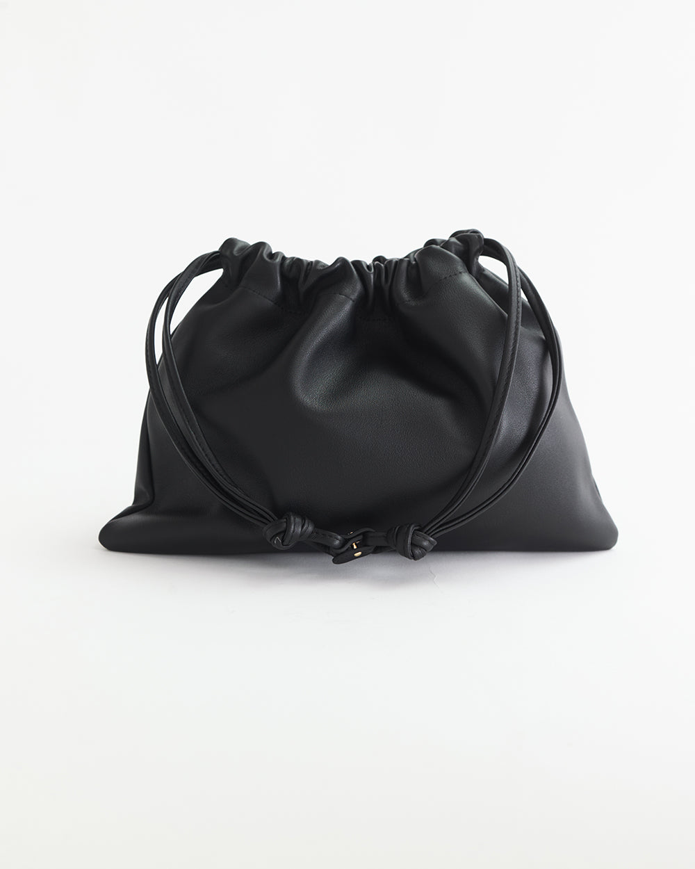 Fin Drawstring Bag: Black