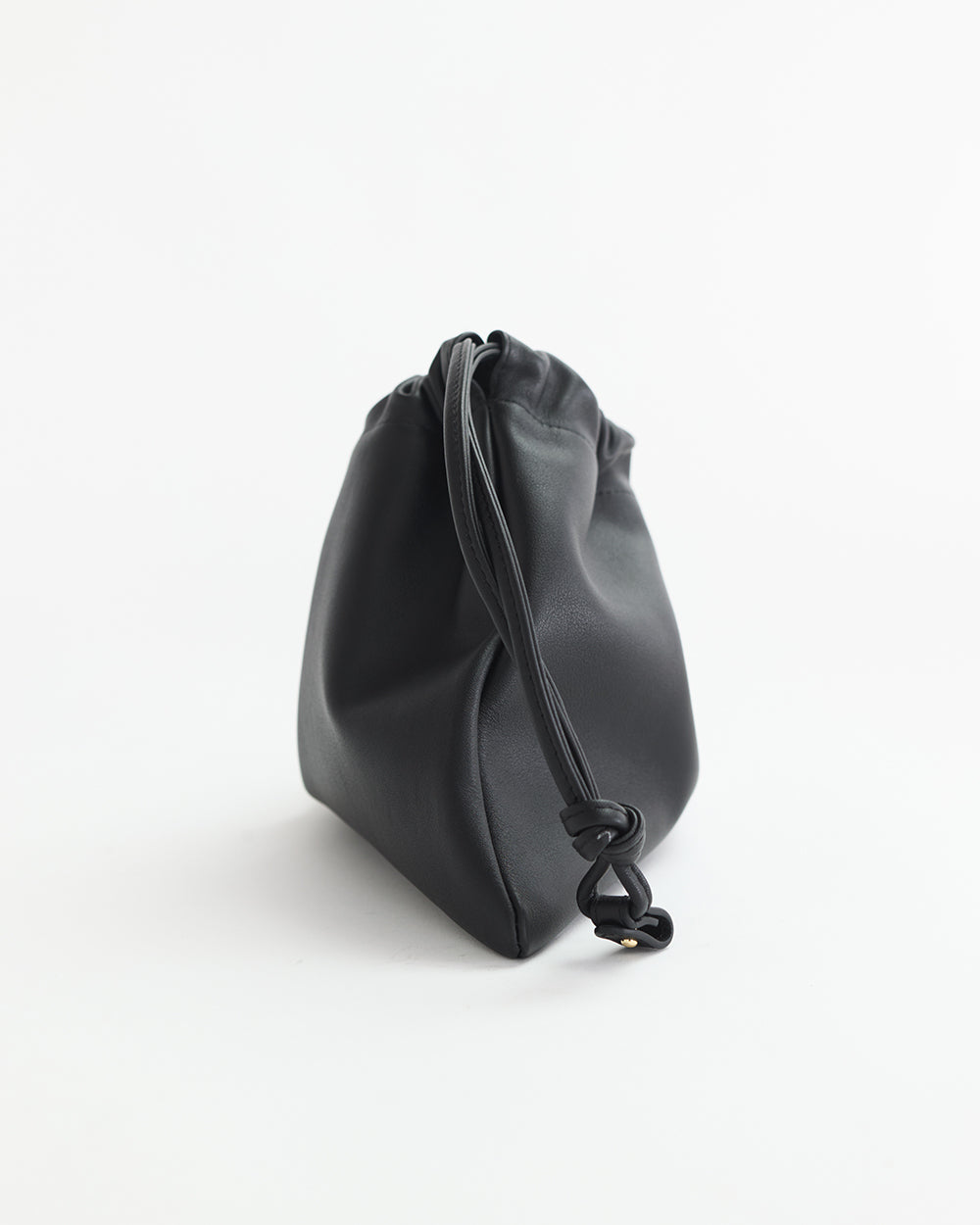 Fin Drawstring Bag: Black