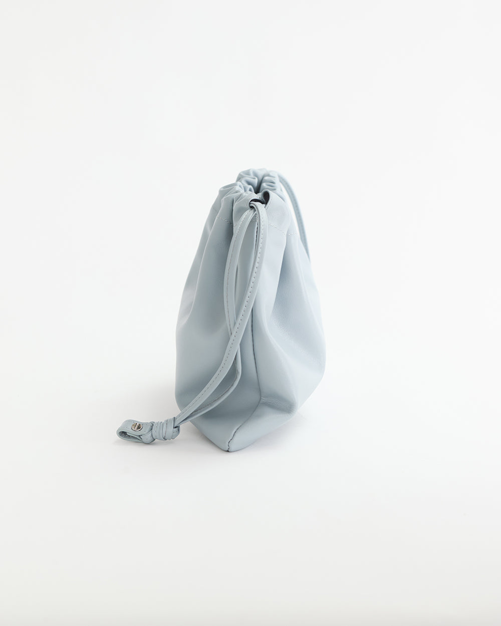 Fin Drawstring Bag: Blue Grey