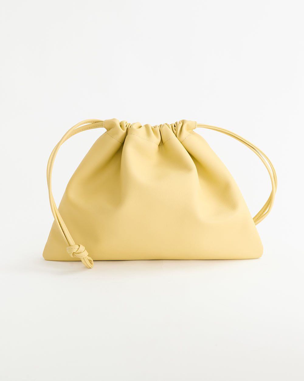Fin Drawstring Bag: Butter Yellow