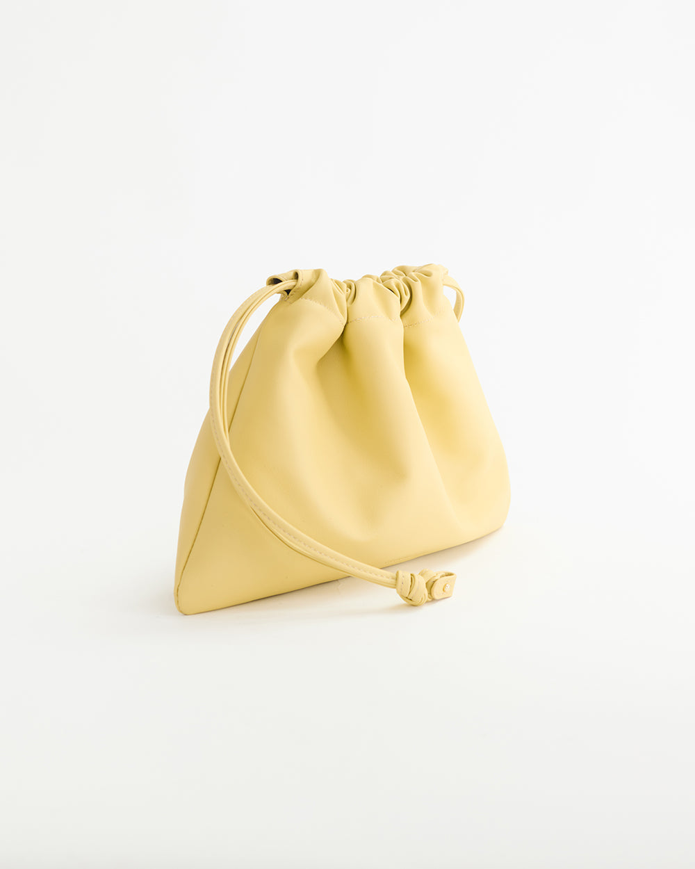 Fin Drawstring Bag: Butter Yellow