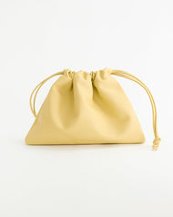 Fin Drawstring Bag: Butter Yellow