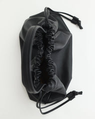Fin Shoulder Bag: Black