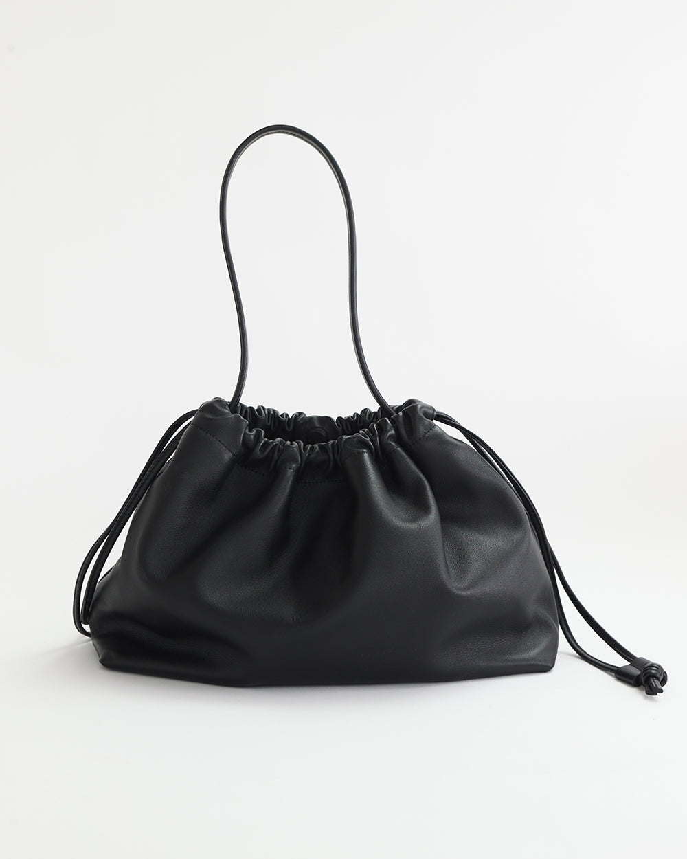 Fin Shoulder Bag: Black