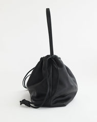 Fin Shoulder Bag: Black