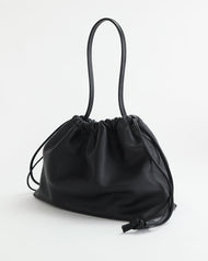 Fin Shoulder Bag: Black