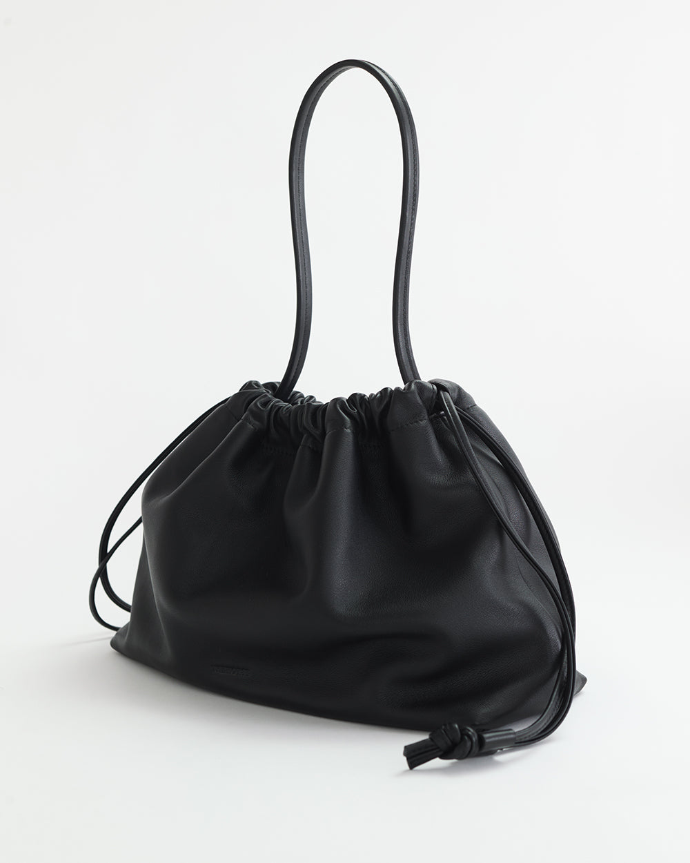 Fin Shoulder Bag: Black