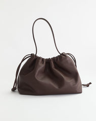 Fin Shoulder Bag: Coffee