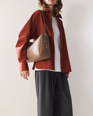 Lottie Handbag: Taupe