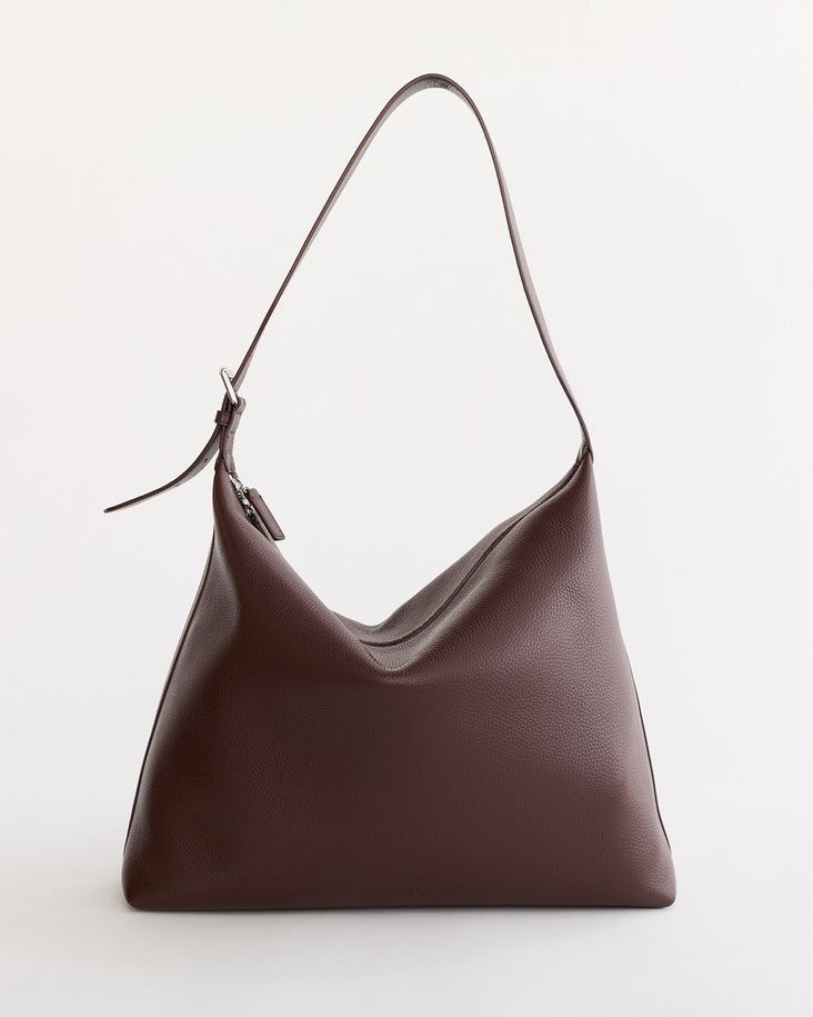 Large Daisy Bag: Coffee