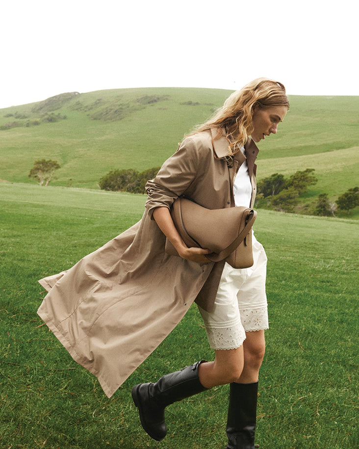 Lottie Handbag: Taupe