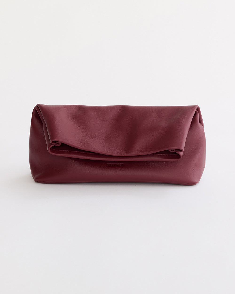 Benny Fold Clutch: Cedar Red